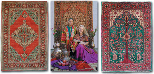 The Magic Carpet Fine Oriental Rugs.  Paul and Eileen Jorgensen