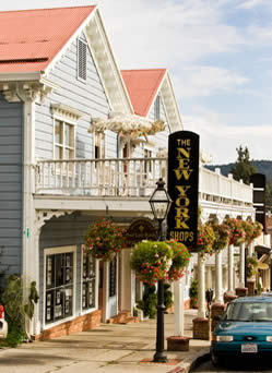 The Magic Carpet in downtown Nevada City.  Fine hand made Oriental rugs.