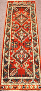 44K389 Afghanistan Kazak 02'08"X07'09"