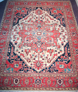 49K144 Afghanistan Heriz 08'01"X10'10"