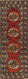 KZKAR368 Afghanistan Tekke 01'08"X04'09"