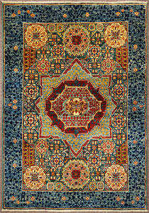 KZPP1005 Afghanistan Mamluk 03'05"X04'10"