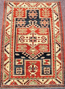 Z5699 Afghanistan Kazak 03'02"X04'07"